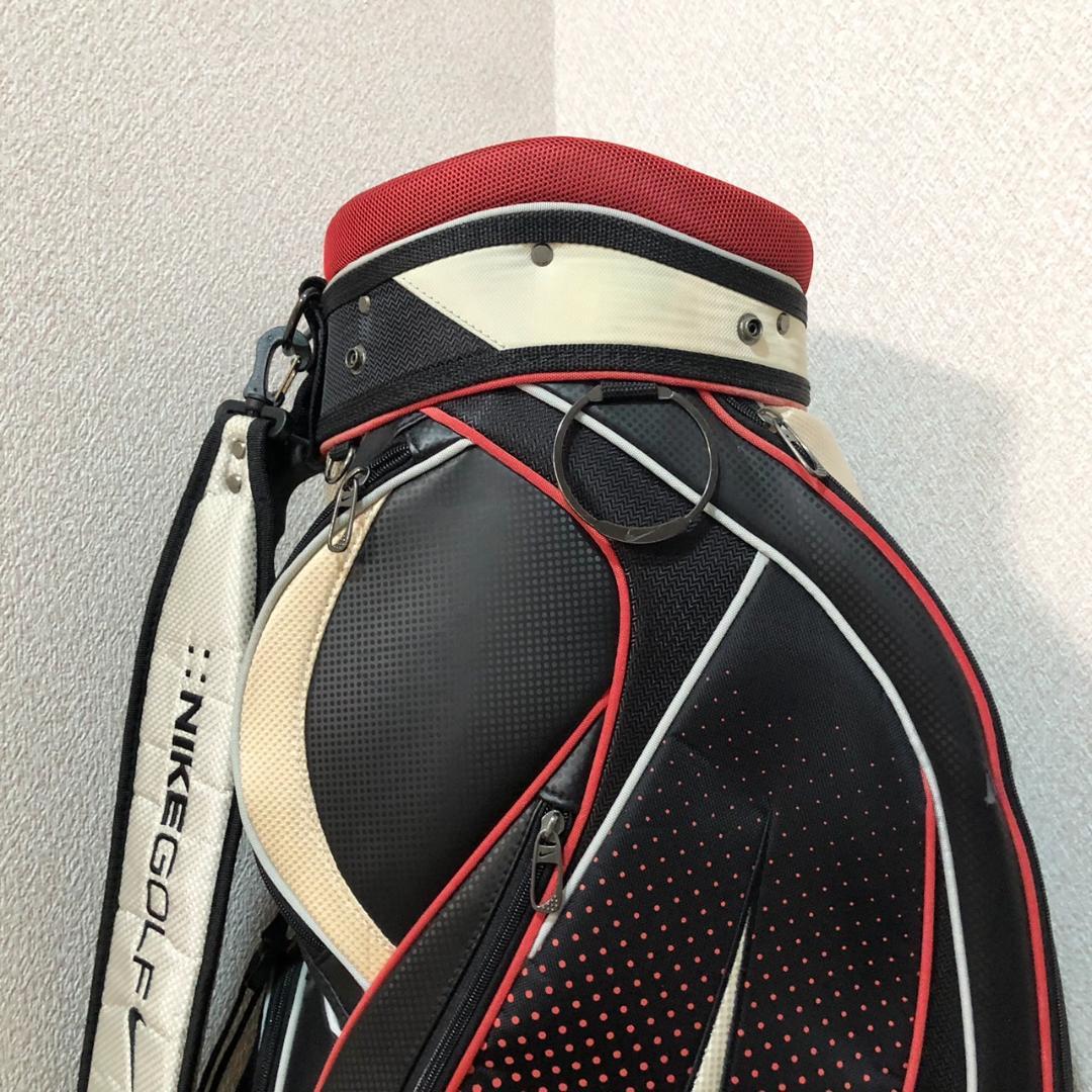 【希少】 NIKE ナイキ ゴルフ キャディバッグ カート型 6分割