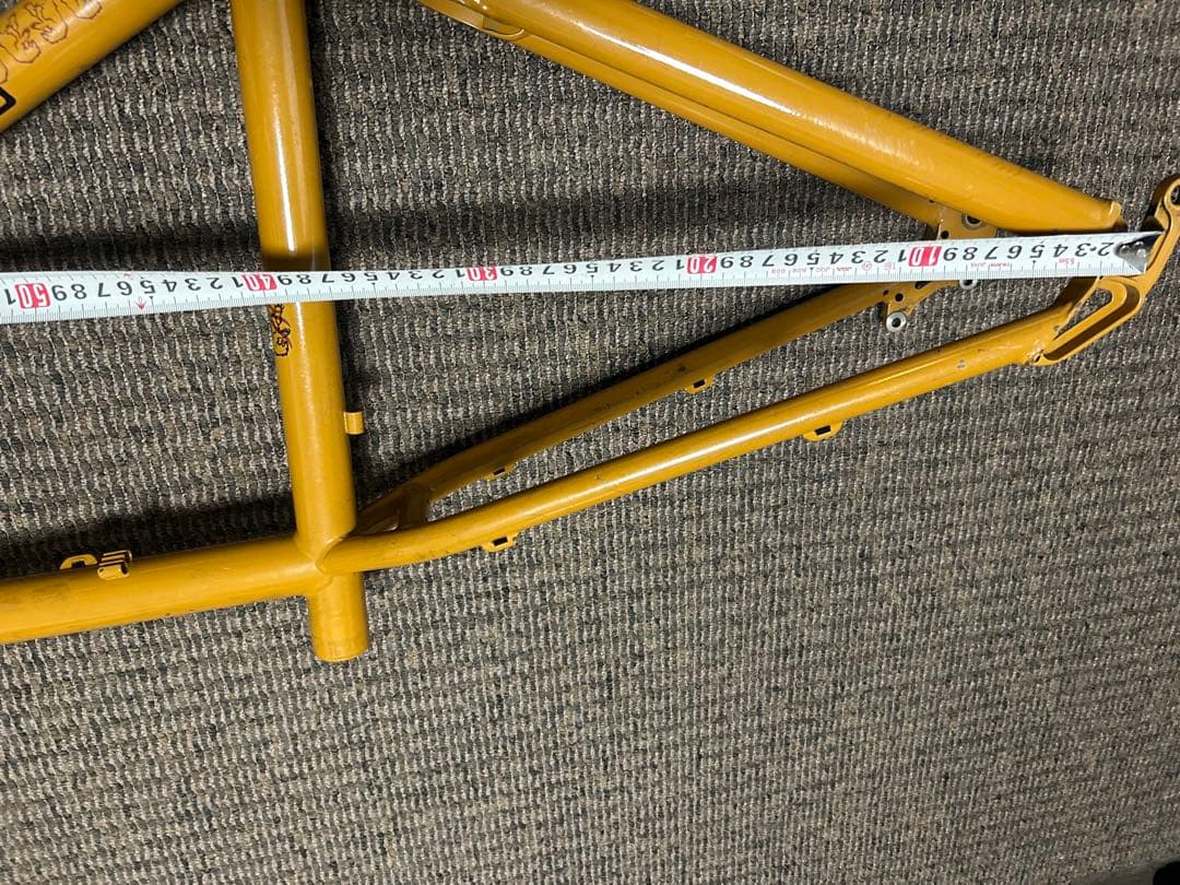 CHROMAGクロマグ STYLUS 26 MTB クロモリ　キャメルイエロー