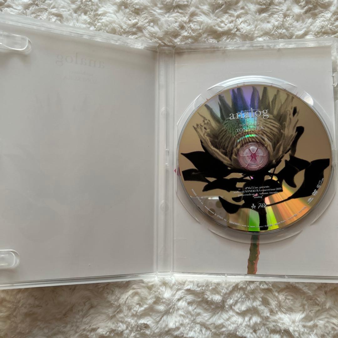 米倉利紀　DVD cocert tour 2019 \"analog \"