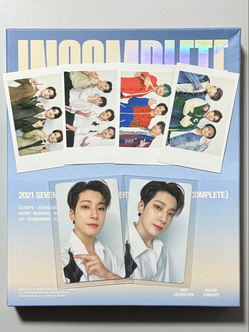 【1268】SEVENTEEN incomplete DVD ウォヌ