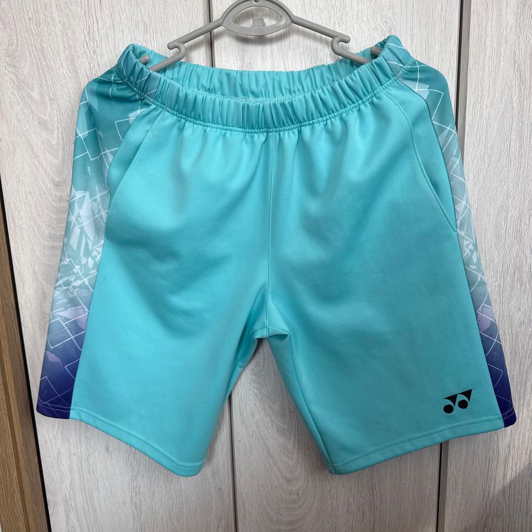 YONEX 水色 グラデーション Tシャツ ショートパンツセット