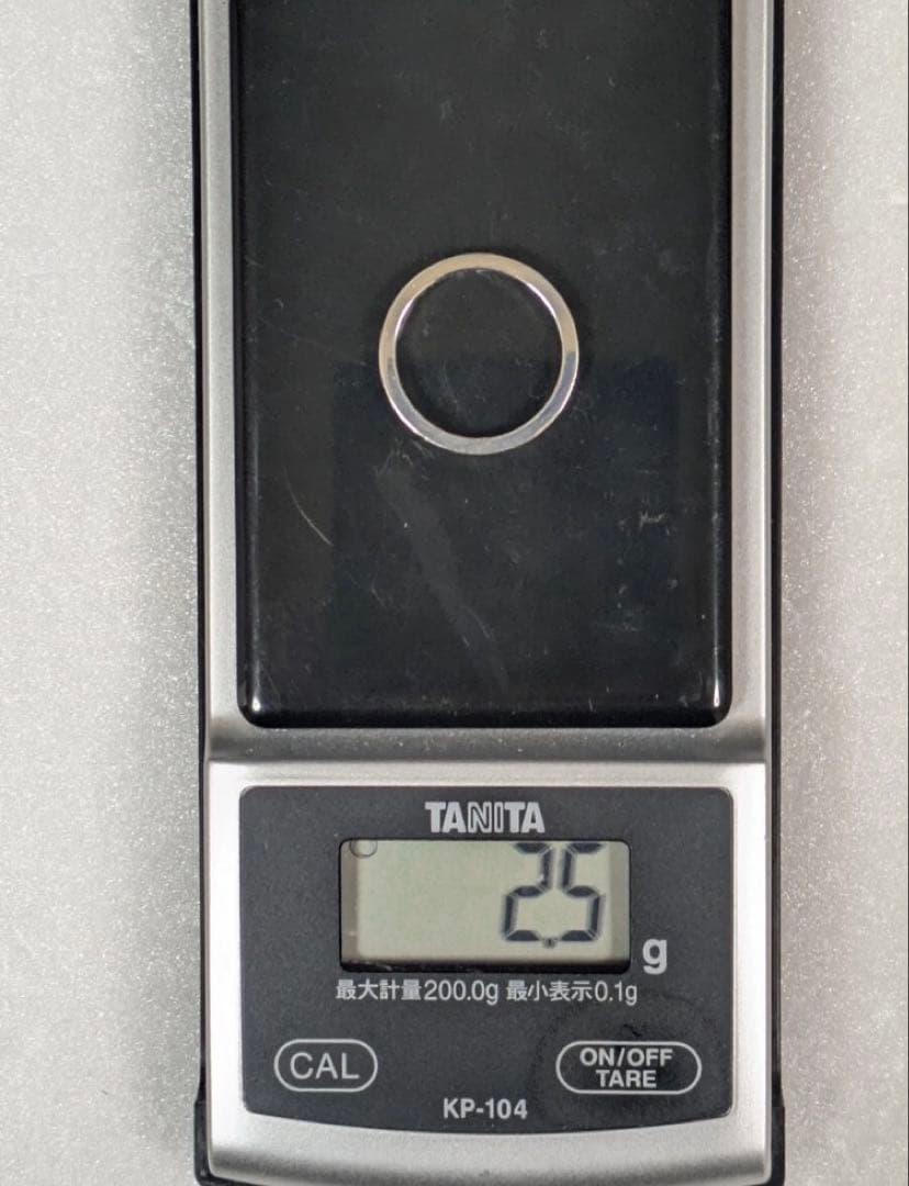 保存袋付•美品 TIFFANY&Co. ノーツ ナローリング SV925 10号