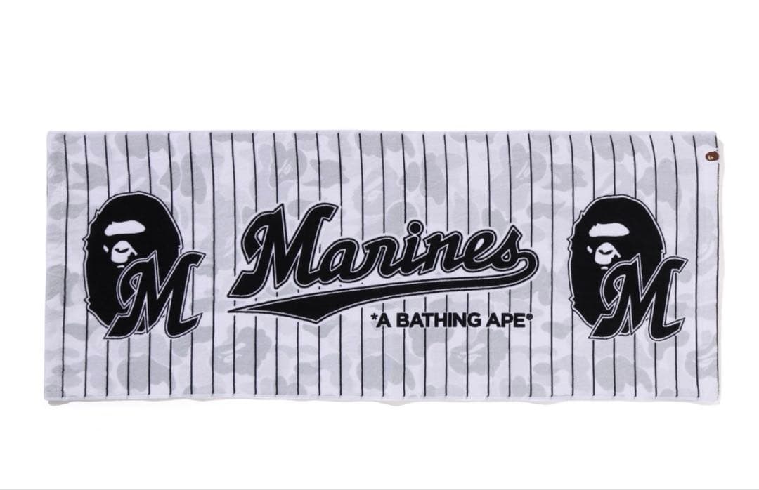 BAPE X CHIBA LOTTE MARINES TOWEL タオル