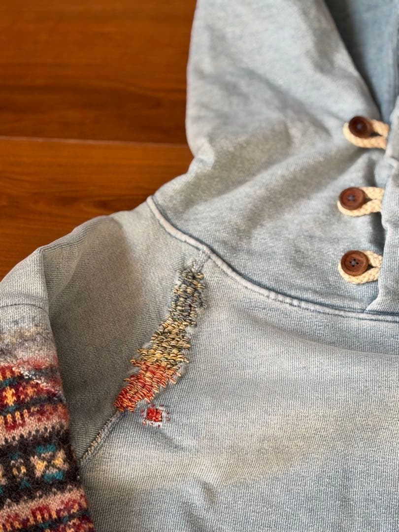 KAPITAL KOUNTRY キャピタル　カントリー 刺繍パーカー