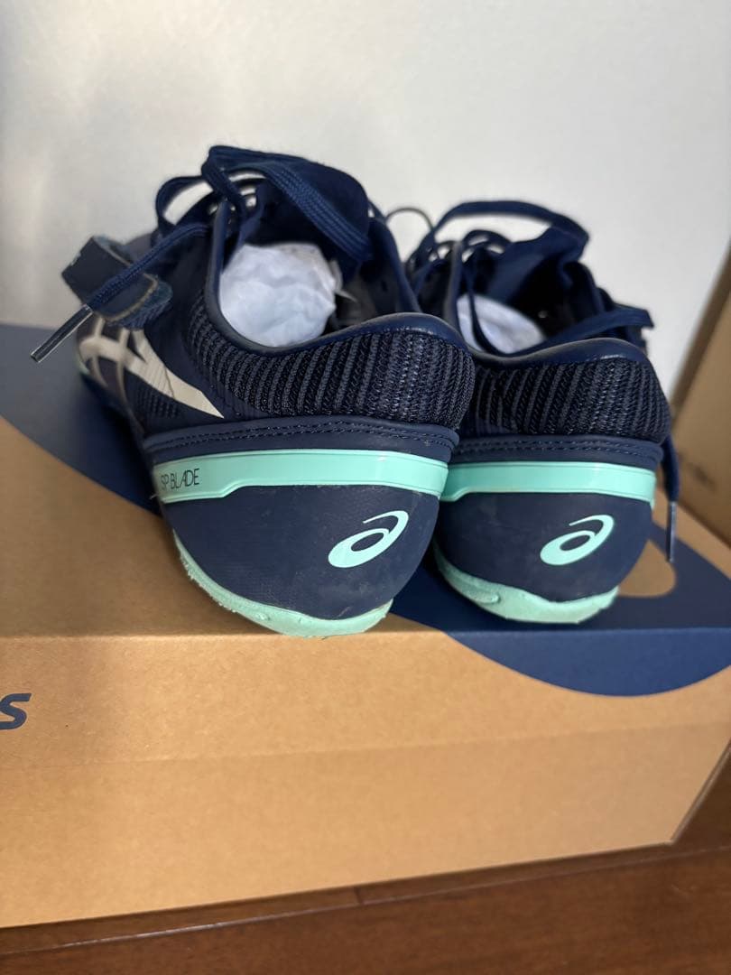 asics スパイク・シューズ ネイビー　SP ブレード26.5