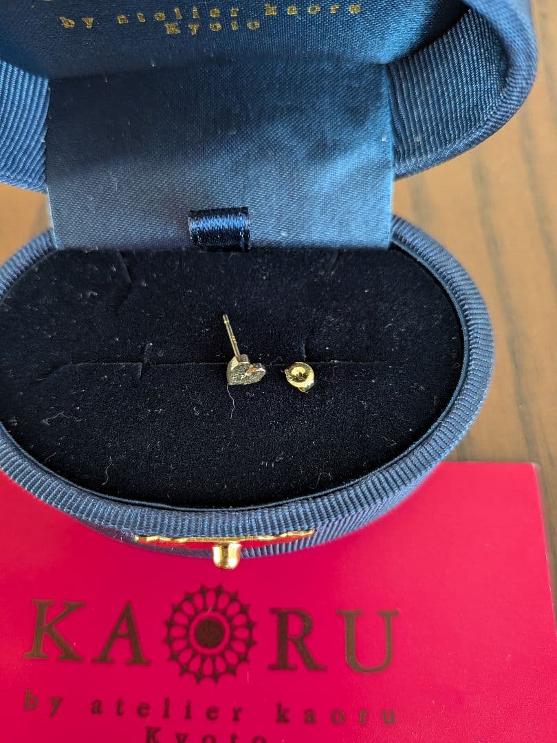 KAORU ゴールド ピアス(片耳用)