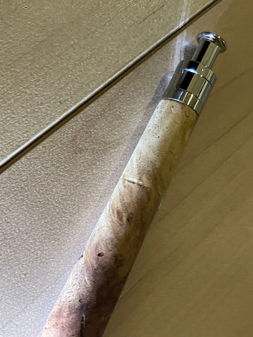 工房楔　花梨紅白　ルーチェペン　ボールペン