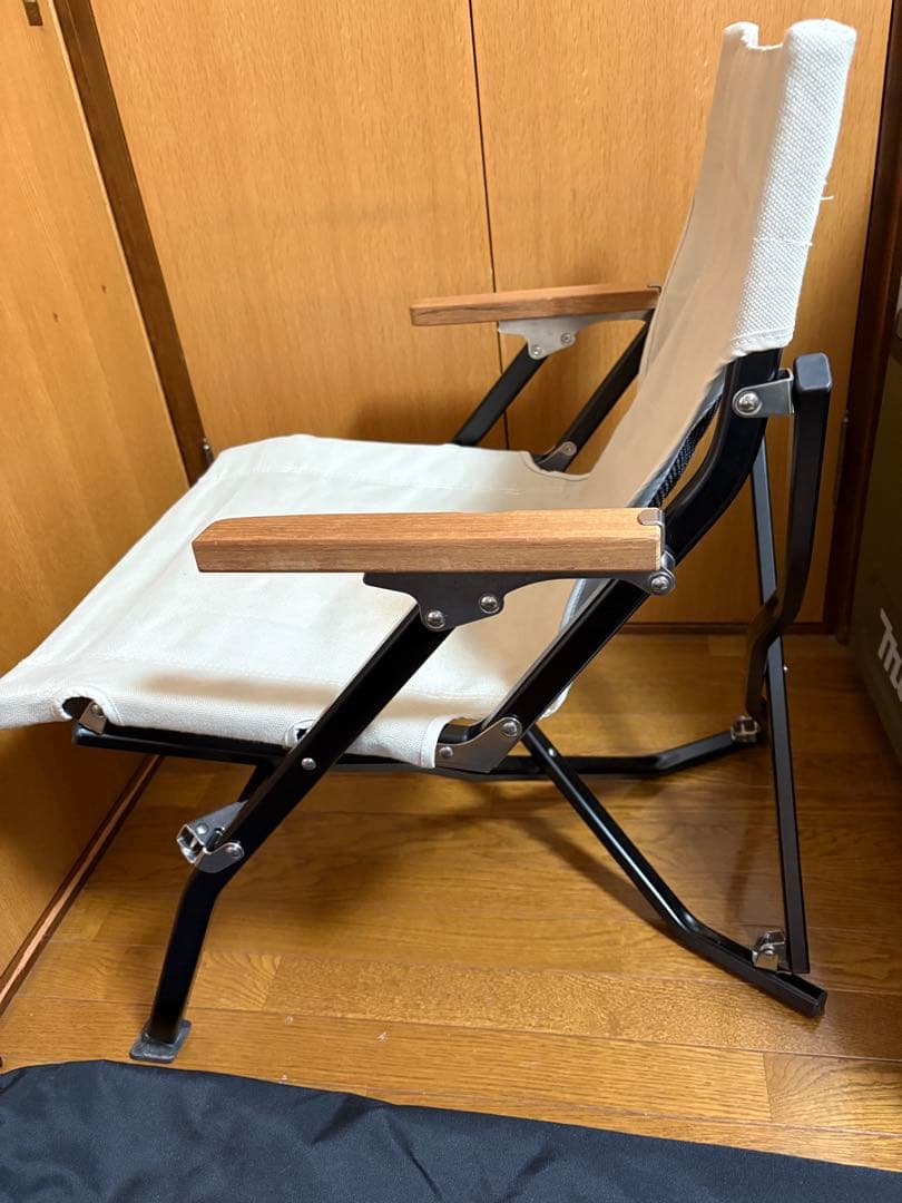 スノーピーク アウトドアチェア ローチェアショート アイボリー