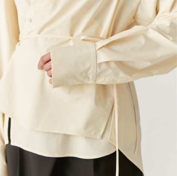 FRAY I.D 2wayカシュクールシャツ