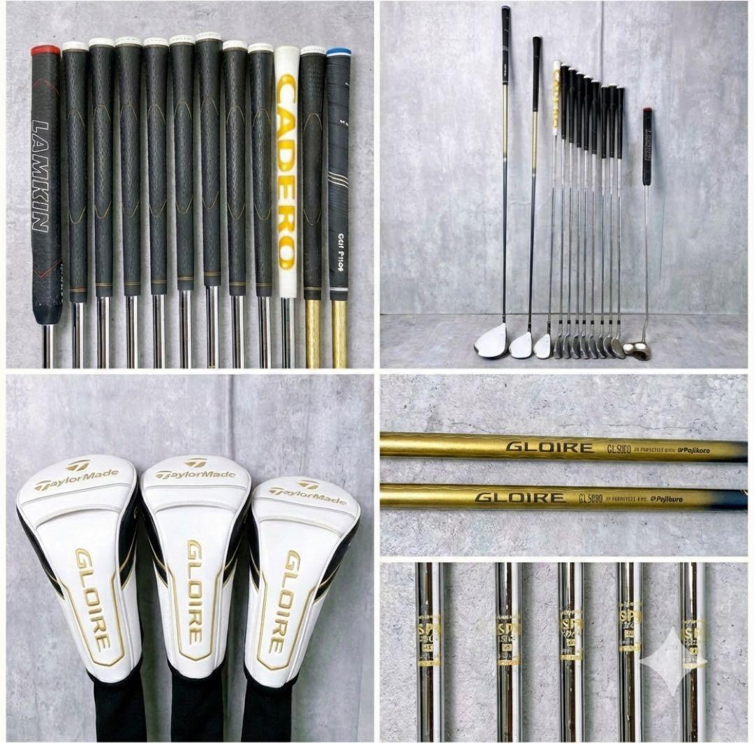 【中古美品】【初中級者】TaylorMade GLOIRE G 12本フルセット