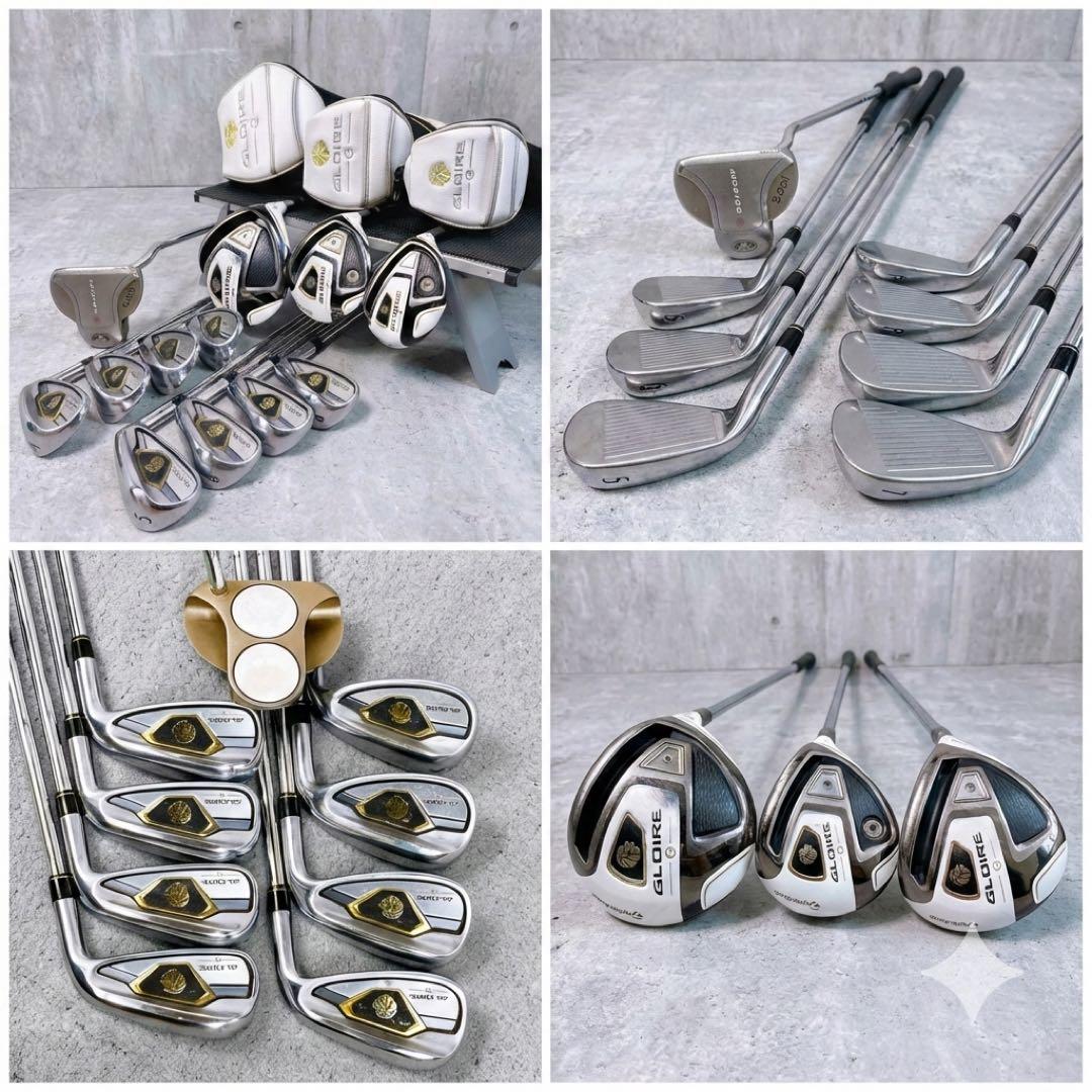 【中古美品】【初中級者】TaylorMade GLOIRE G 12本フルセット