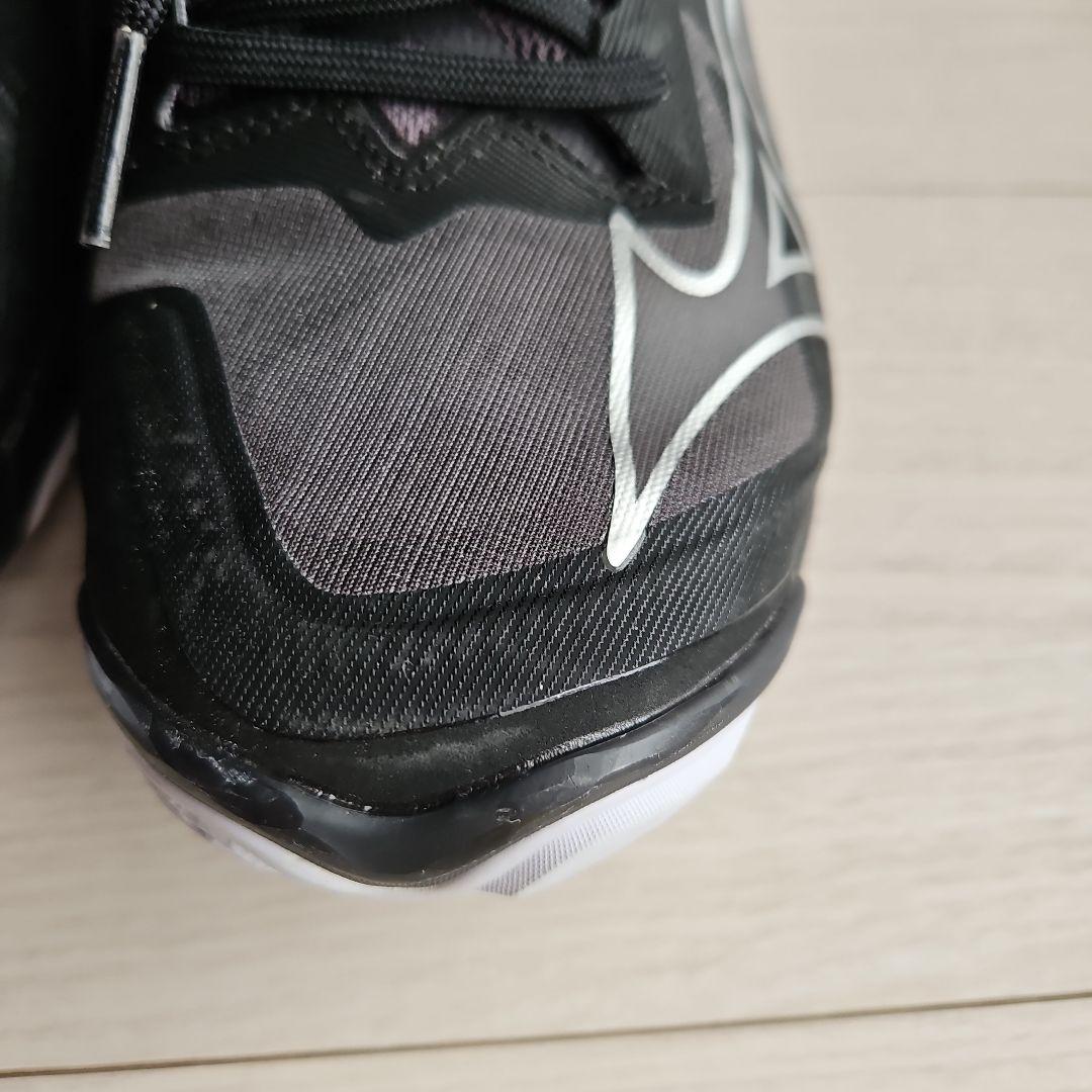 Mizuno バレーボールシューズ ブラック/グレー/ターコイズ　25センチ
