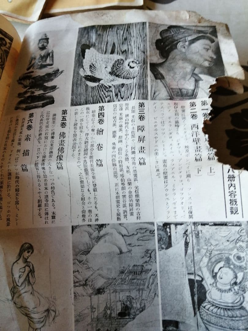 明治38年発行猟友4冊世界美術全集別巻