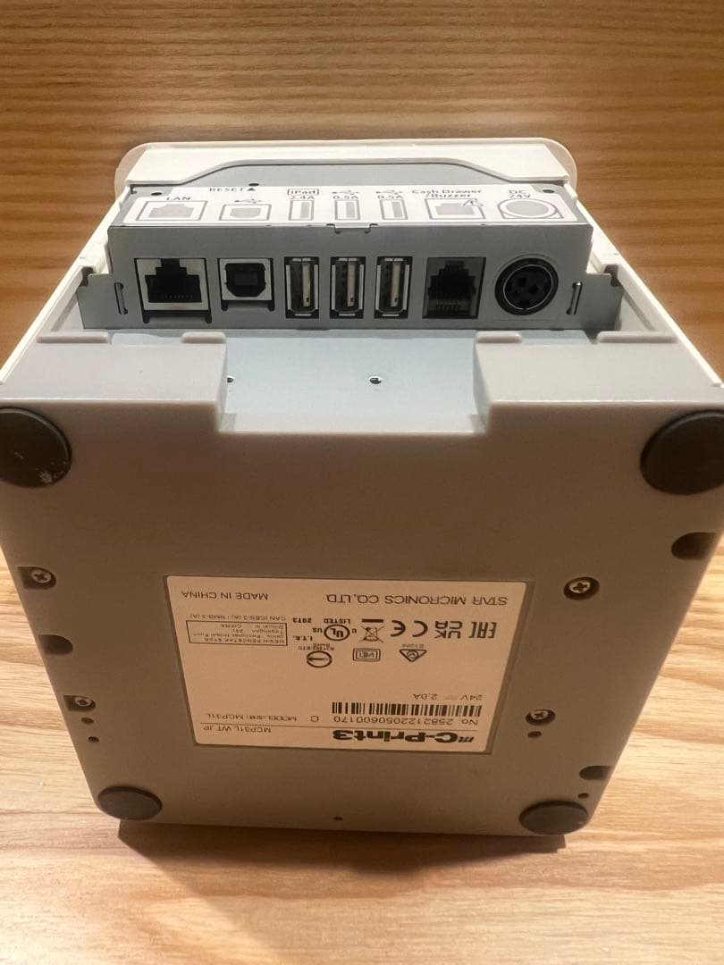 y*様 スター精密　レシートプリンター　MCP31L レシートプリンター 収納付