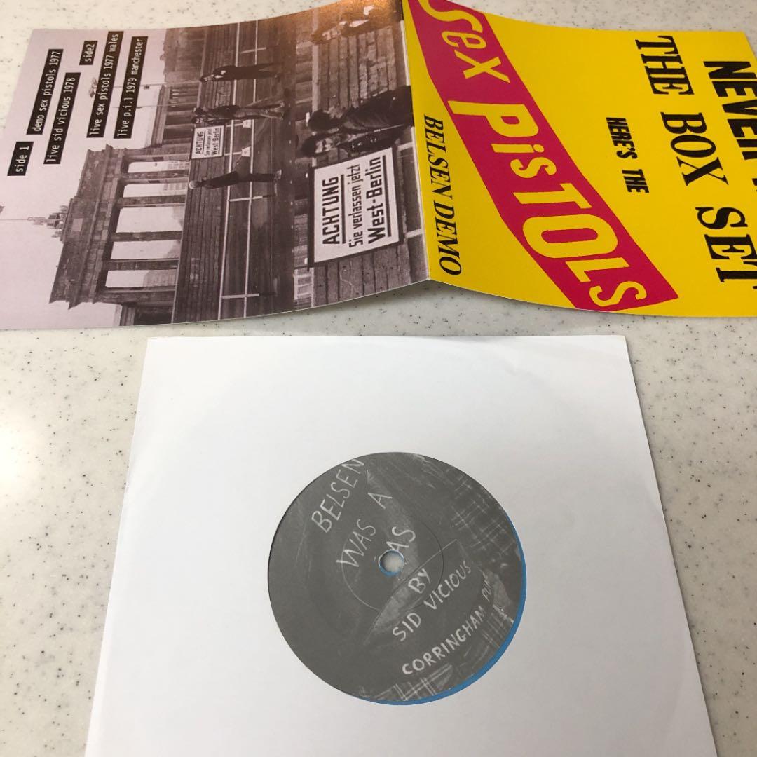 レア!! BELSEN 4曲 THE SEX PISTOLS 250枚限定ブート