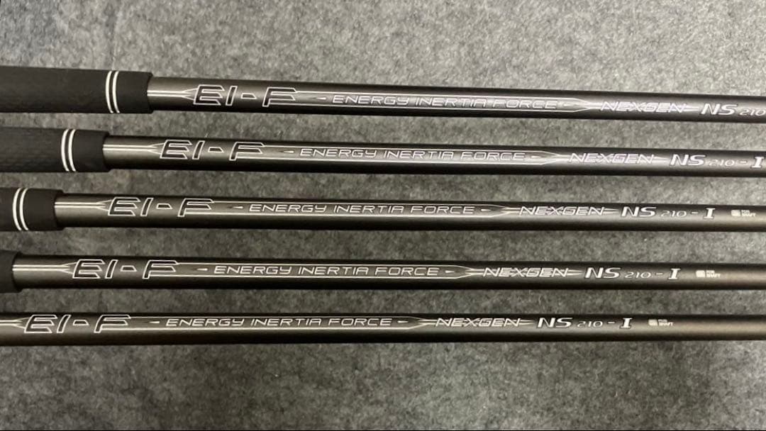 ネクスジェン NS210 アイアン 5本セット (6~PW) カーボンシャフト