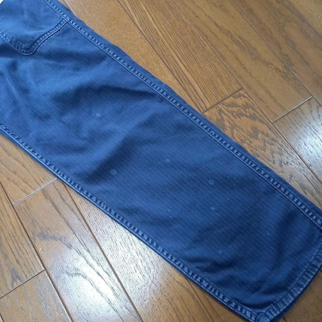 アンダーカバー ペンキ加工カーゴパンツ ネイビー アーカイブ ヨウジヤマモト
