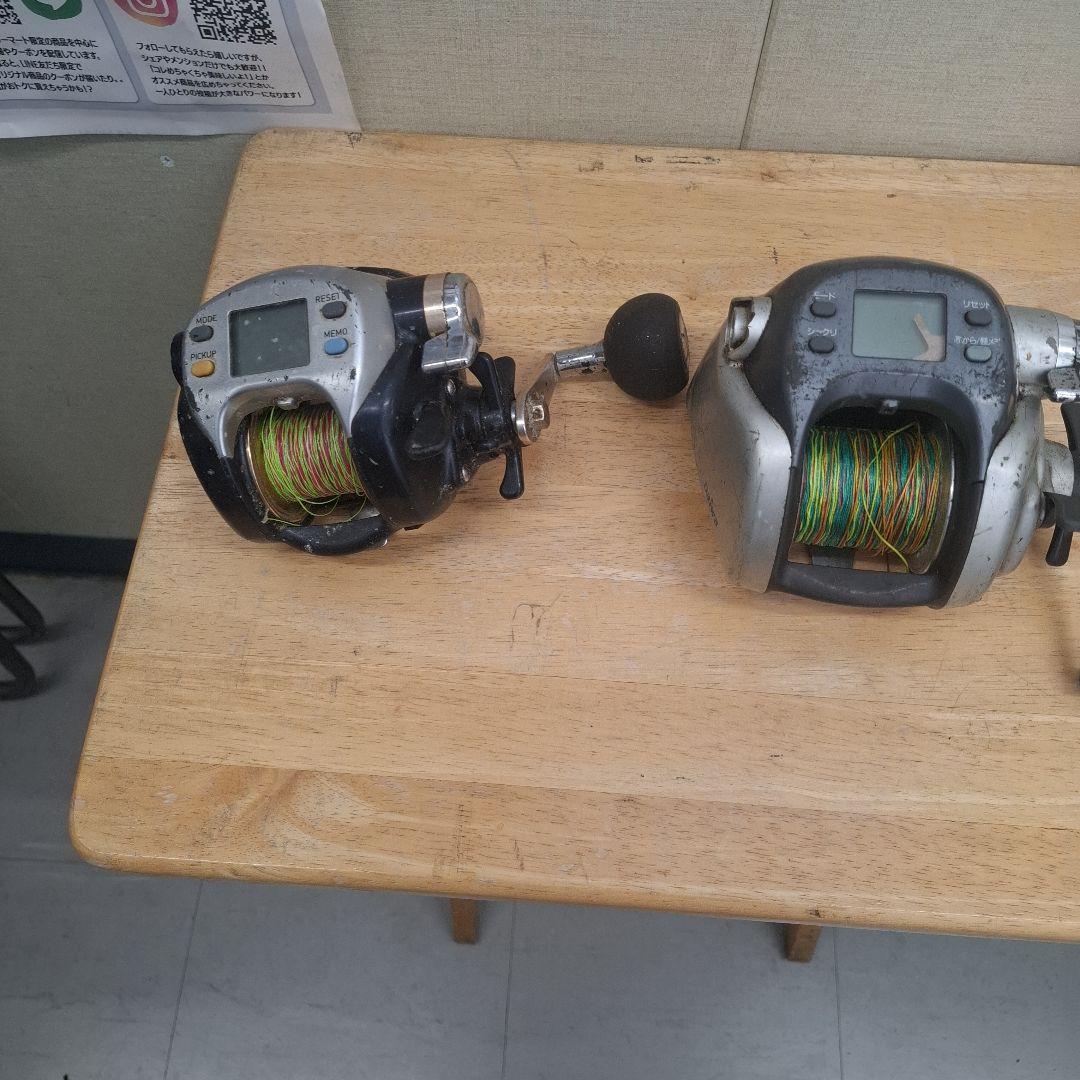 ダイワの電動リールジャンク品2台