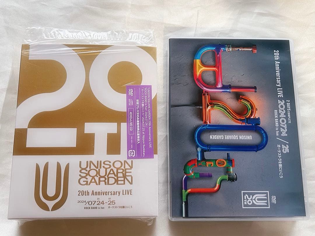 早い者勝ち！UNISONSQUAREGARDEN 20th DVD