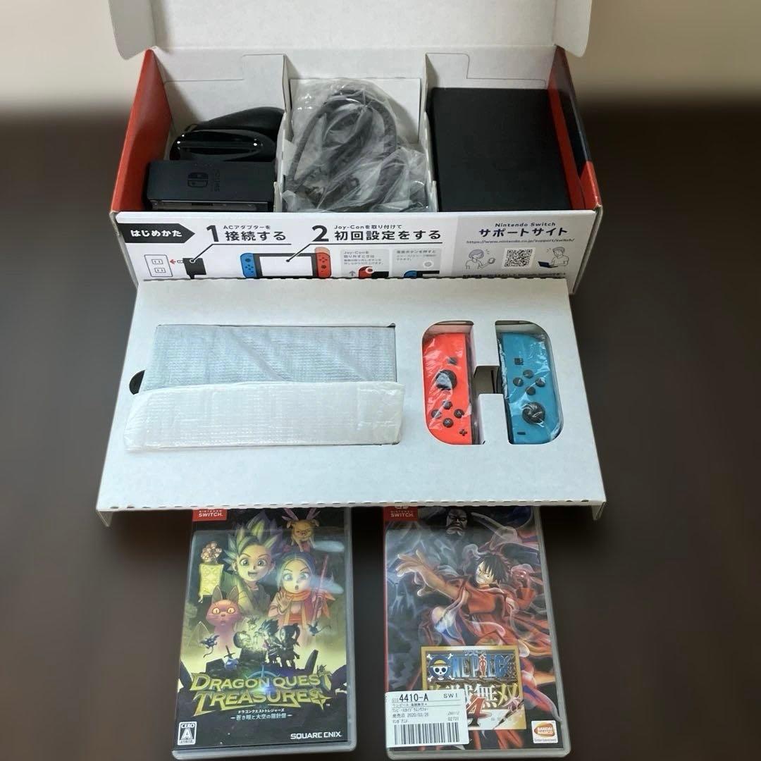 Nintendo Switch任天堂HAC-001＋ゲームソフト2つ