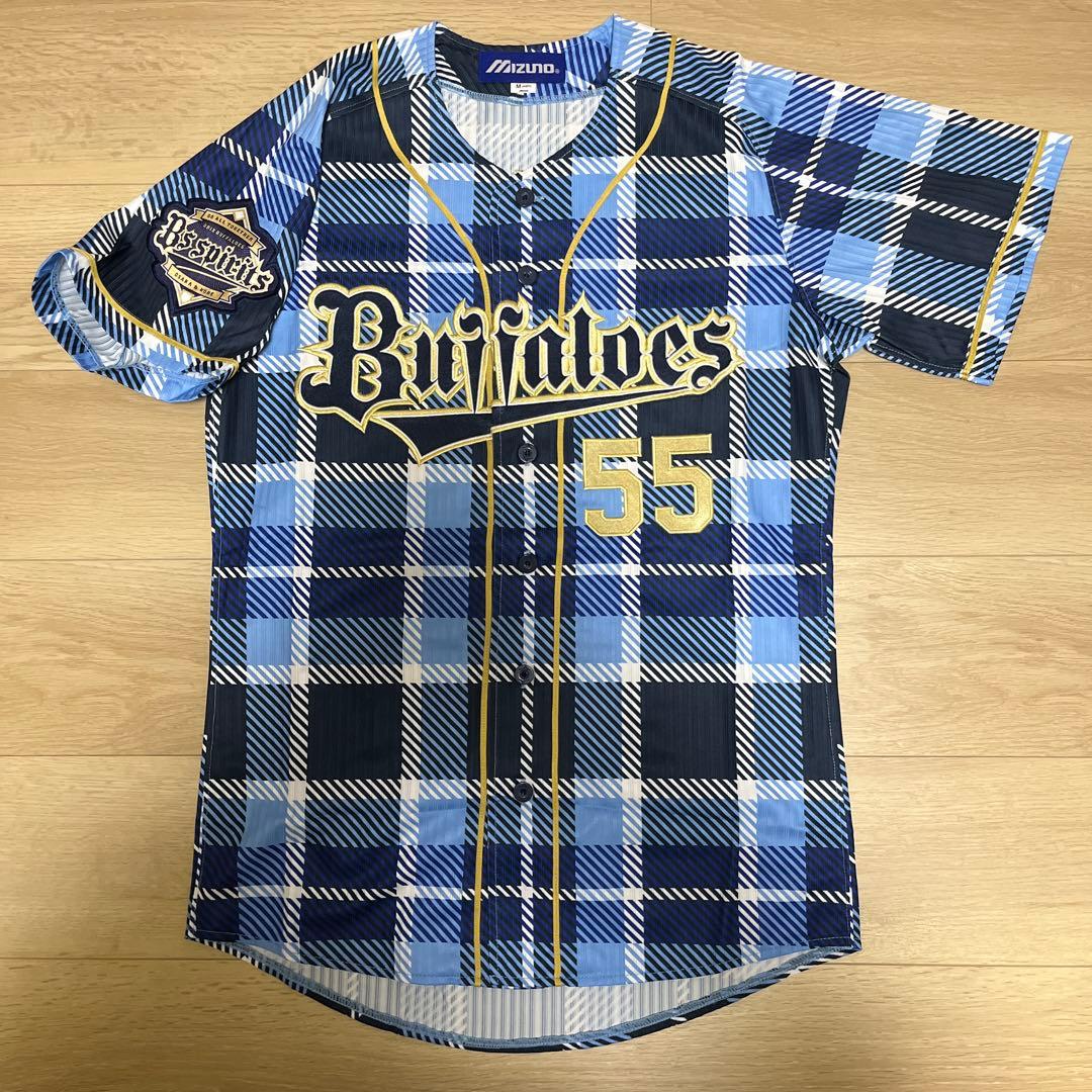 オリックスバファローズ　T-岡田　刺繍ユニフォーム