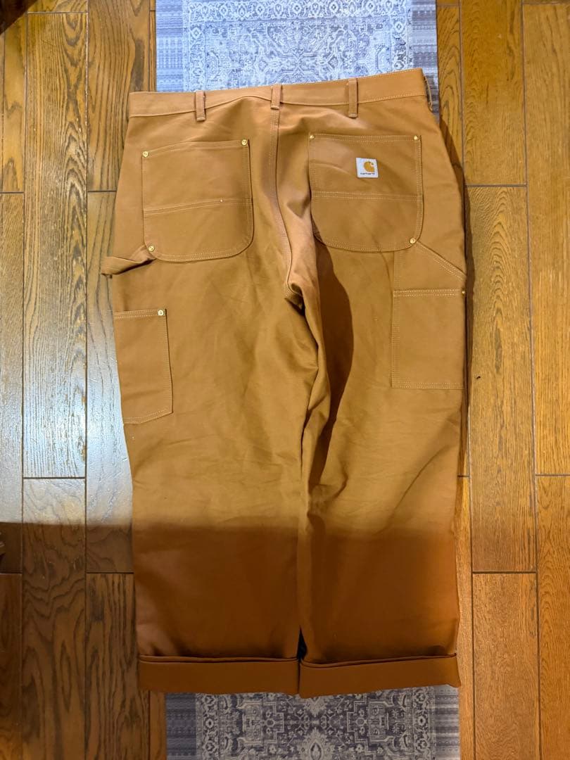 USCarhartt Duck ダブルニー ダックパンツW36 B01