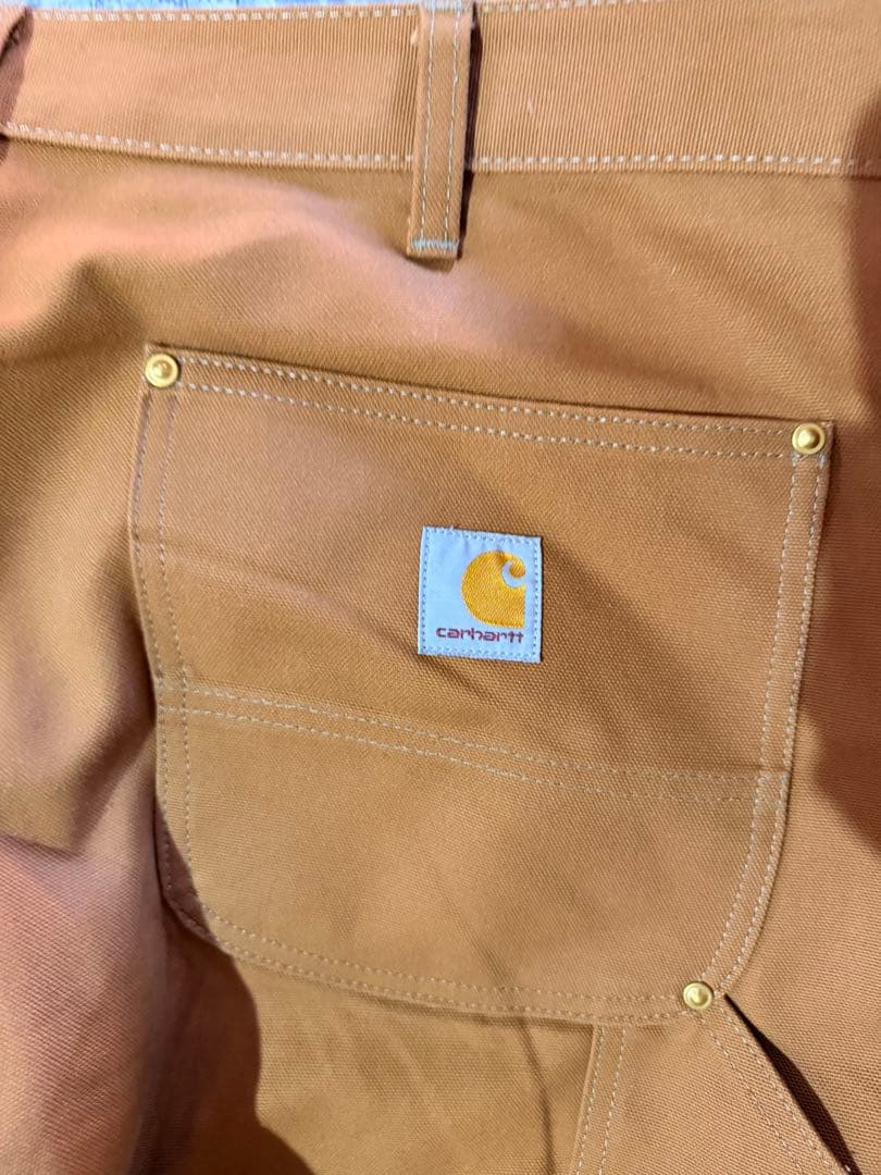 USCarhartt Duck ダブルニー ダックパンツW36 B01