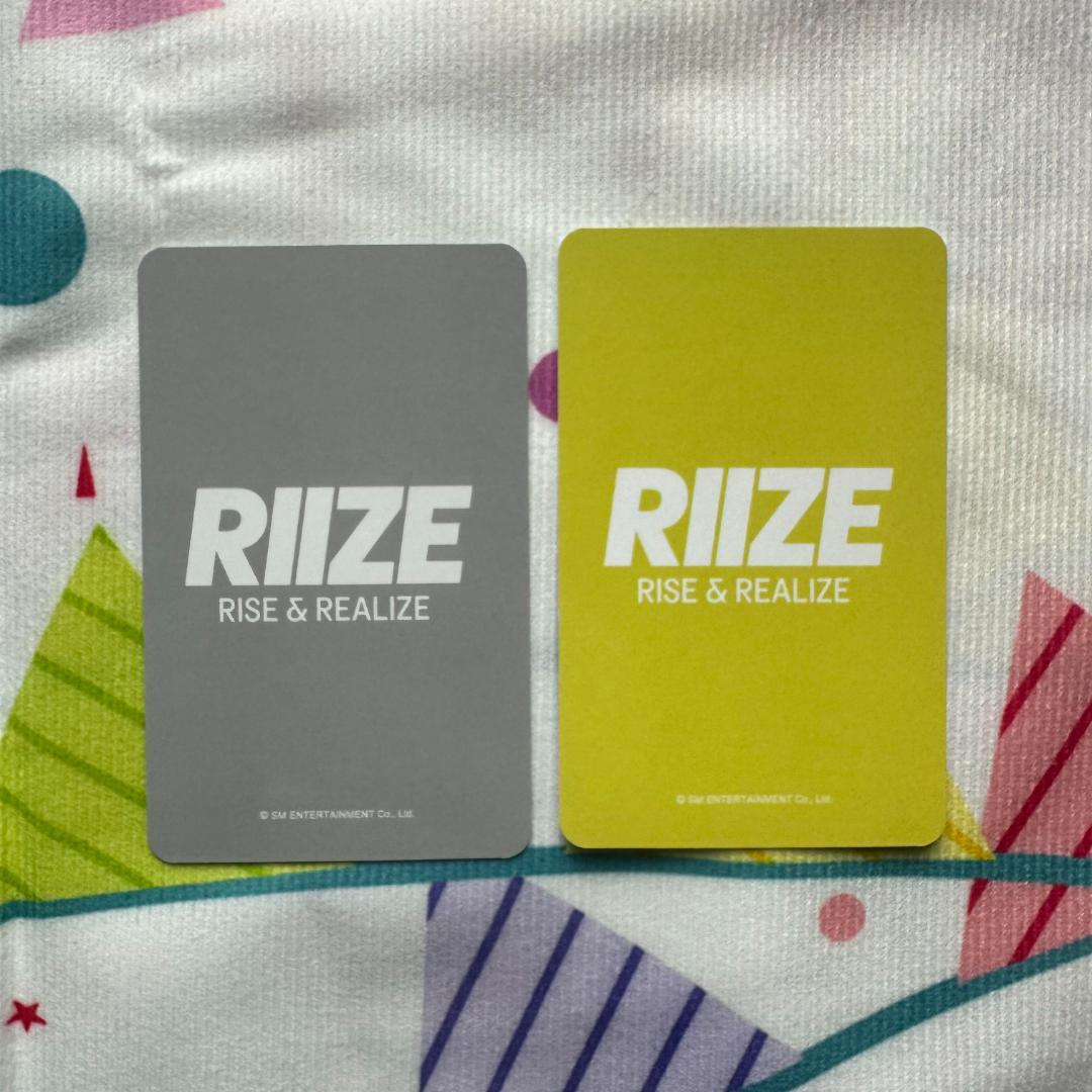 RIIZE ショウタロウ ラキドロ トレカ2枚