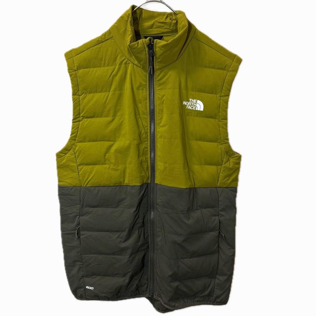 THE NORTH FACE フルジップベスト カーキ ノースフェイス メンズ