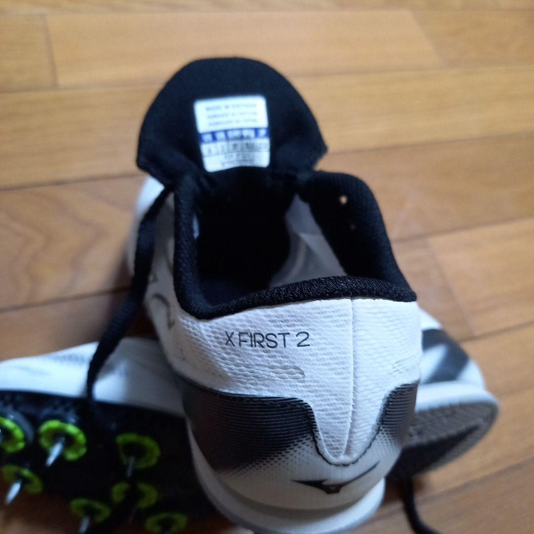 【美品】Mizuno スパイクシューズ ホワイト 7スパイク