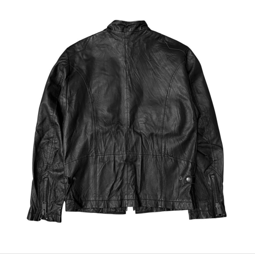 ジャケット・アウター 00s archive double zip leather jacket