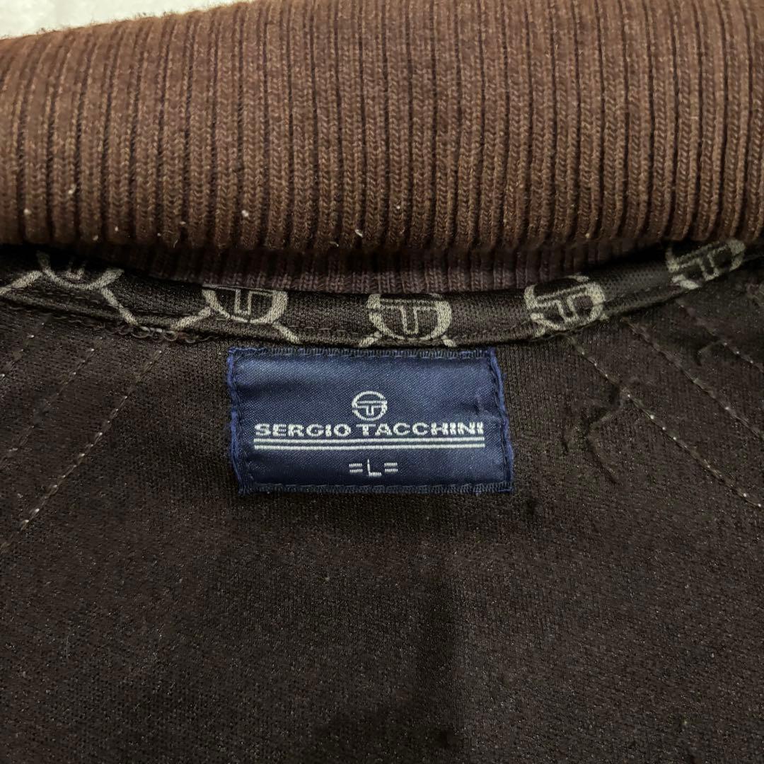 SERGIO TACCHINI トラックジャケット　ブラウン　モノグラム