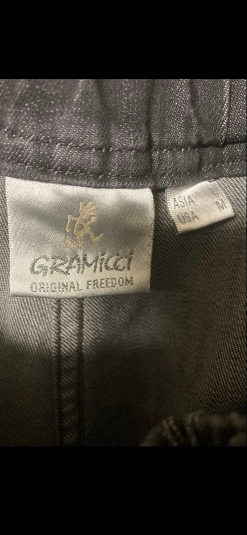 【完売品】Gramicci/別注 CARGO DENIM PANT ブラック
