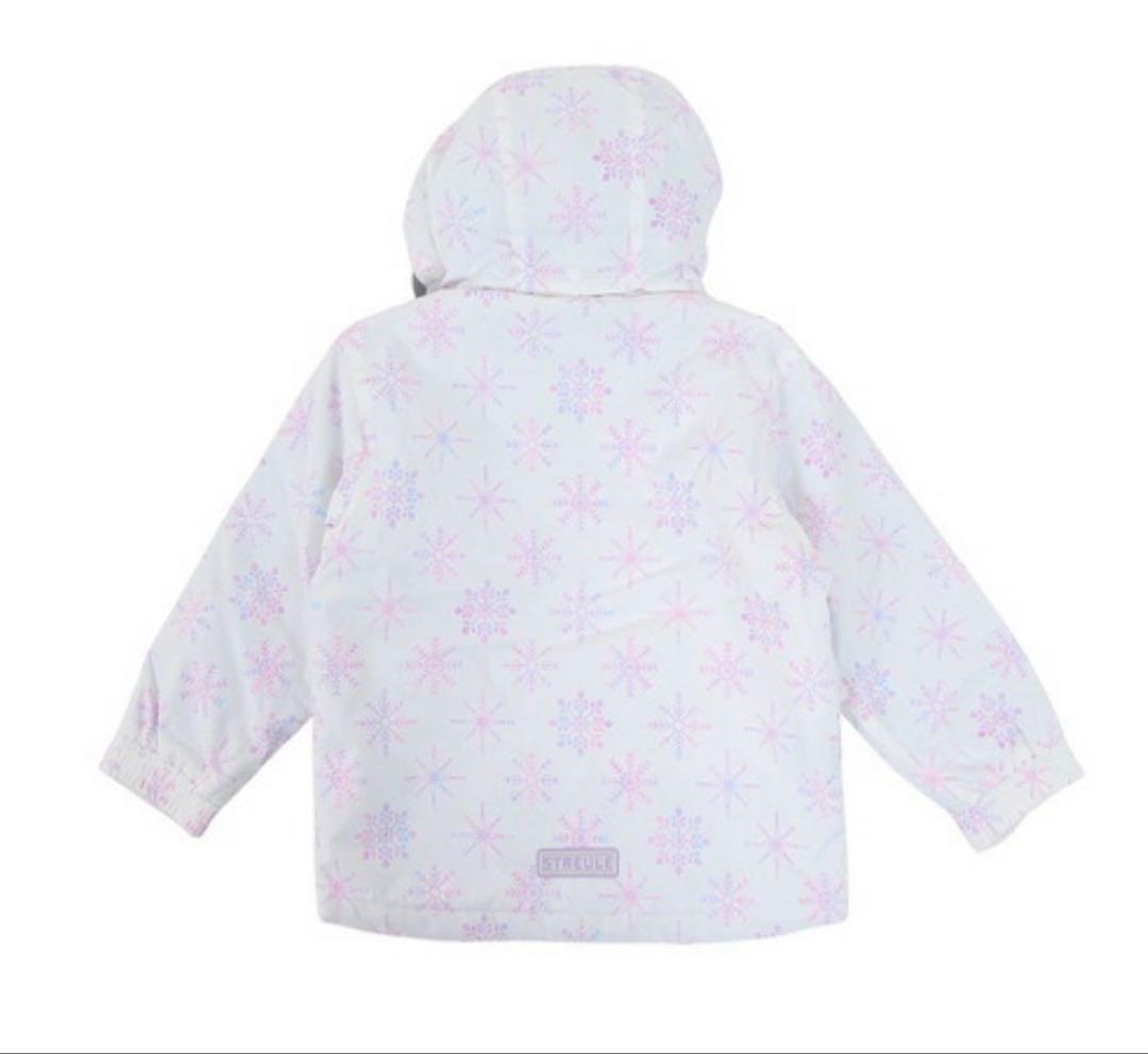 子供用スキーウェア 雪の結晶柄 セット