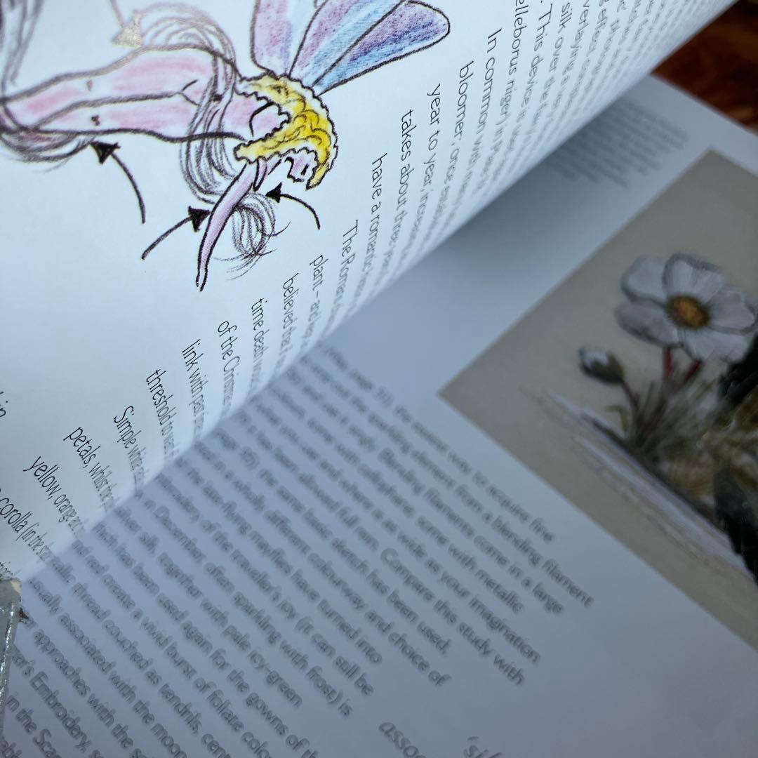 洋書　刺繍　EMBROIDERER'S YEAR　Helen M. Steven