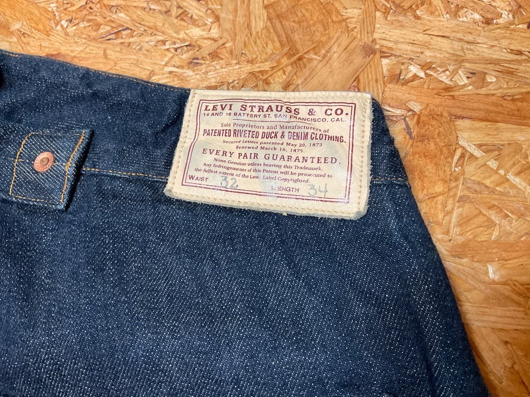 リーバイス LVC 18780-0003 1878年復刻モデル デニムパンツ32