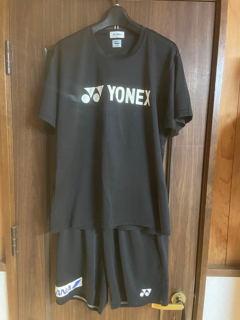 yonex 日本代表ハーフパンツ上下セット　美品　黒