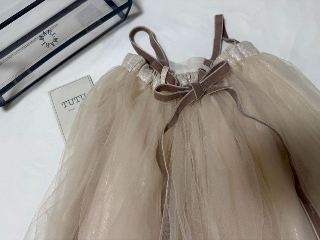 【週末お値下げ】【美品】　MARLMARLチュチュtutu 4peachpuff