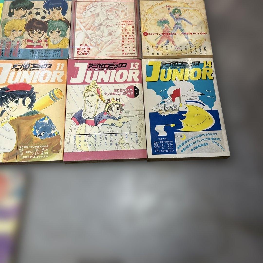 アニメージュ ジュニア 13冊セット　みのり書房　JUNIOR
