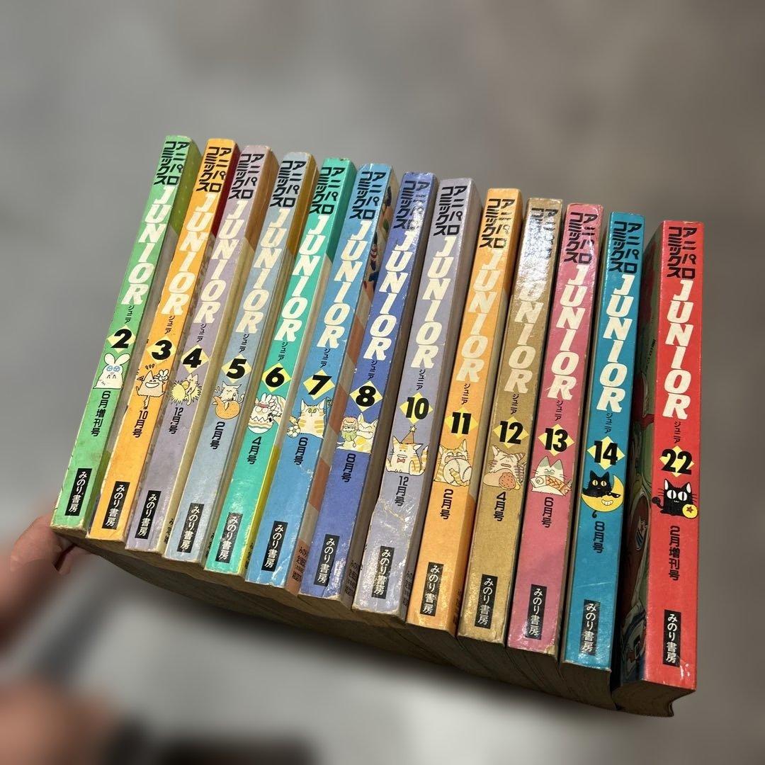 アニメージュ ジュニア 13冊セット　みのり書房　JUNIOR