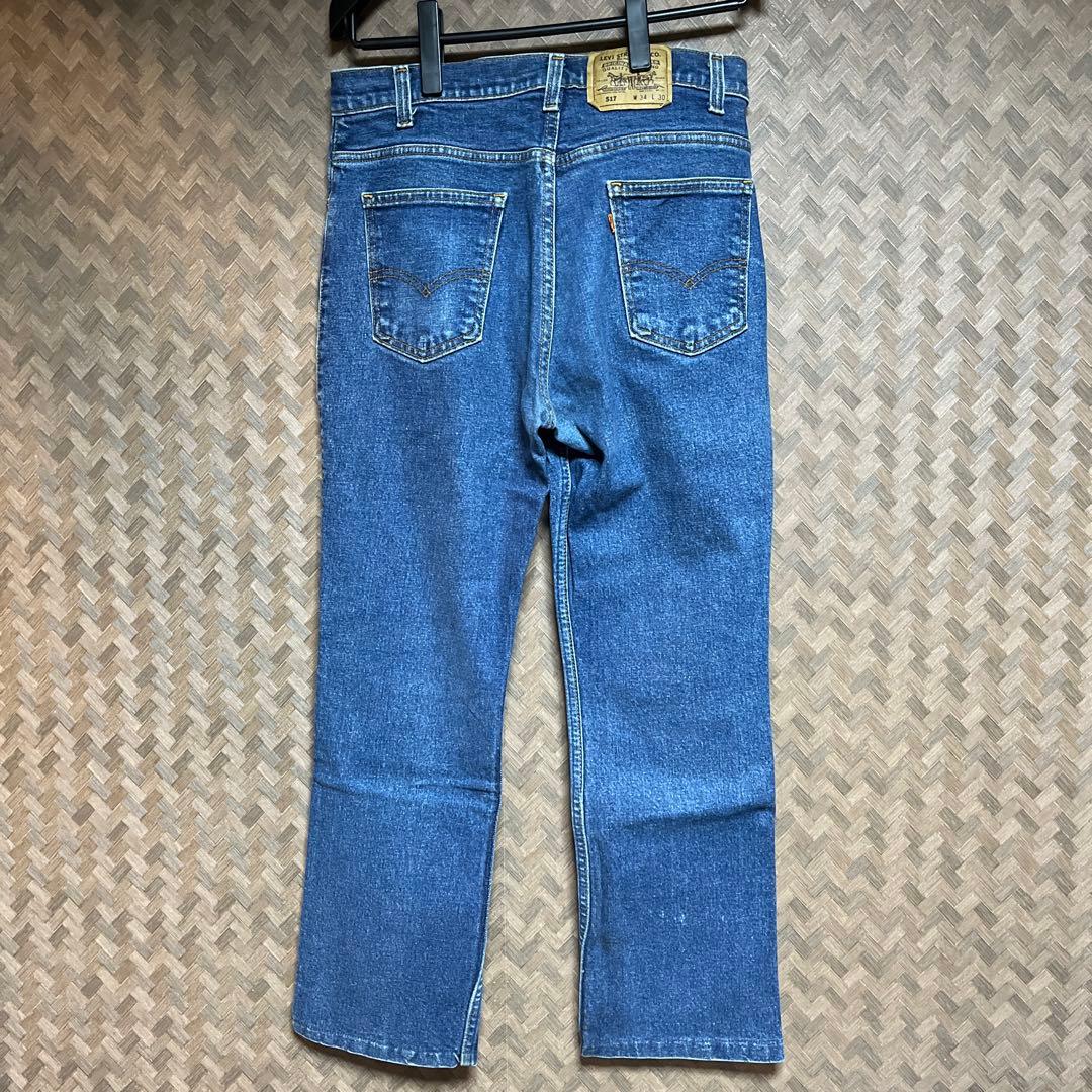 【1991年製/USA製】リーバイス 517 W34 L30 オレンジタブ米国製