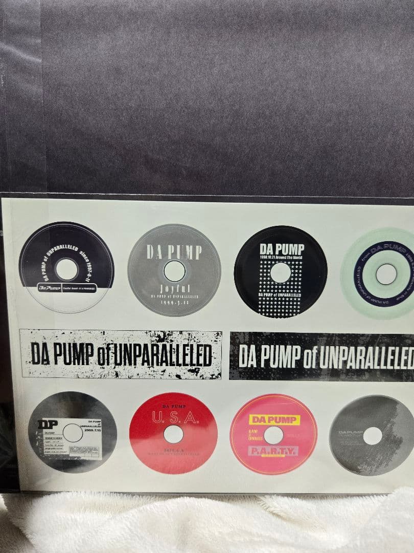 DA PUMP of UNPARALLELED 初回生産限定盤　アナログ盤