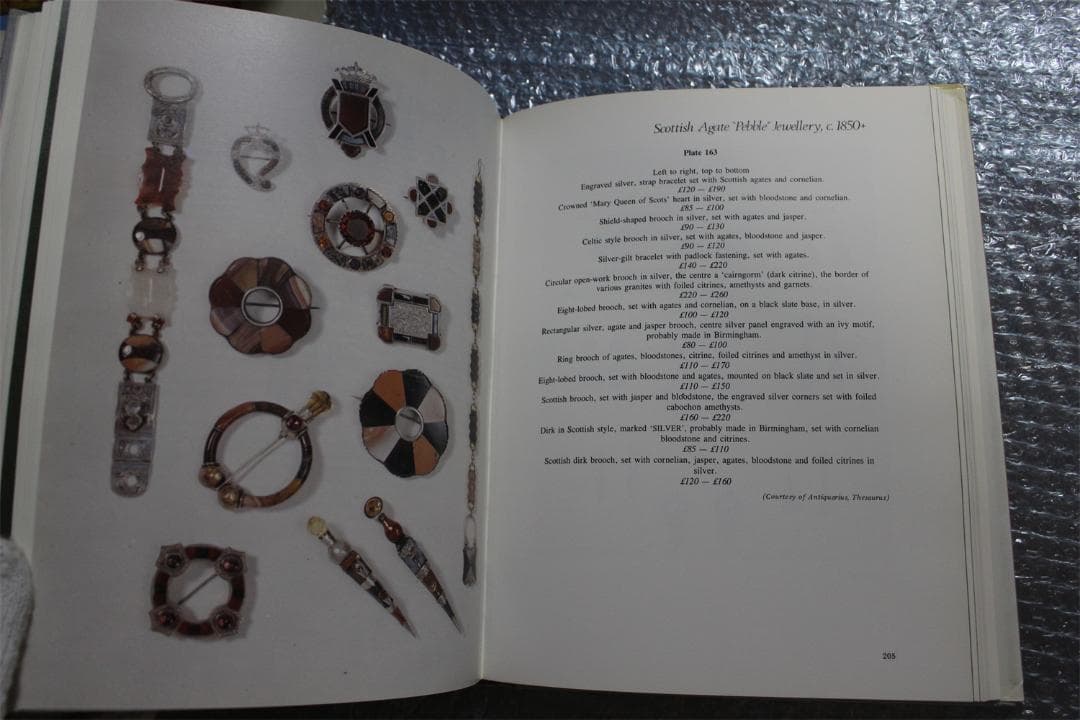 洋書　The Price Guide to Jewellery 宝石図録