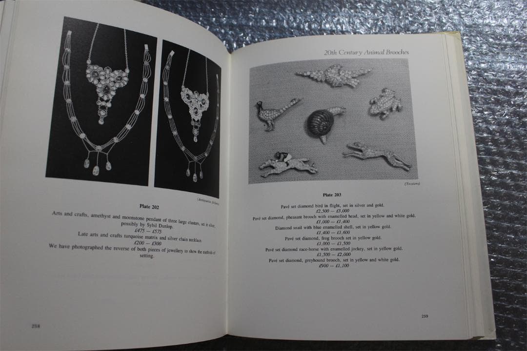 洋書　The Price Guide to Jewellery 宝石図録