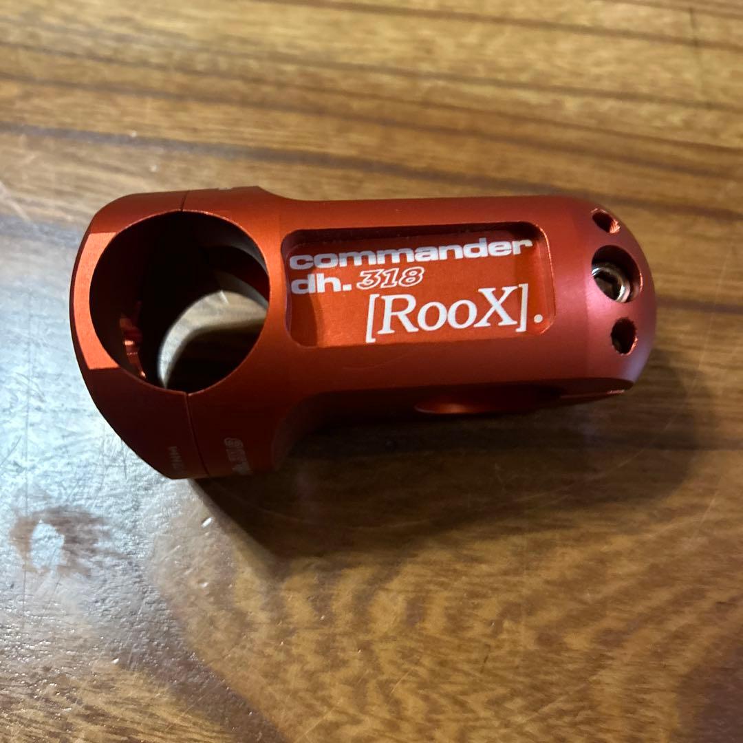 【新品】［RooX］commander DH 31.8 /55mm オレンジ