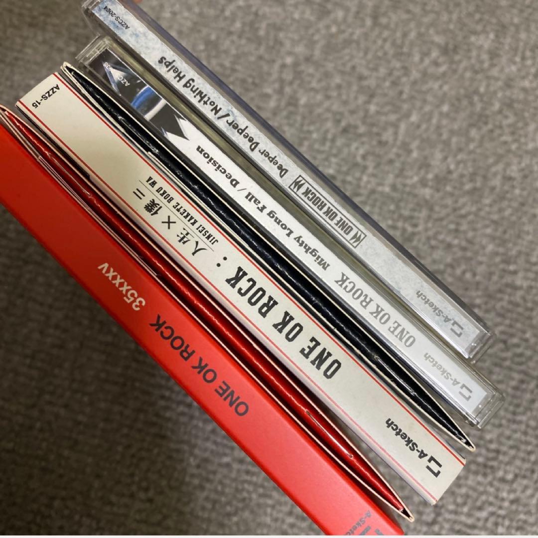 ONE OK ROOK 4点セット CD・DVD 中古品