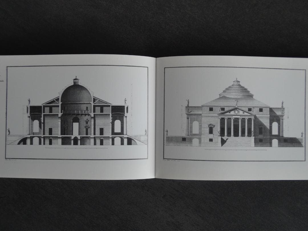 パッラーディオ Palladio の建築35作品の写真と詳細な図面