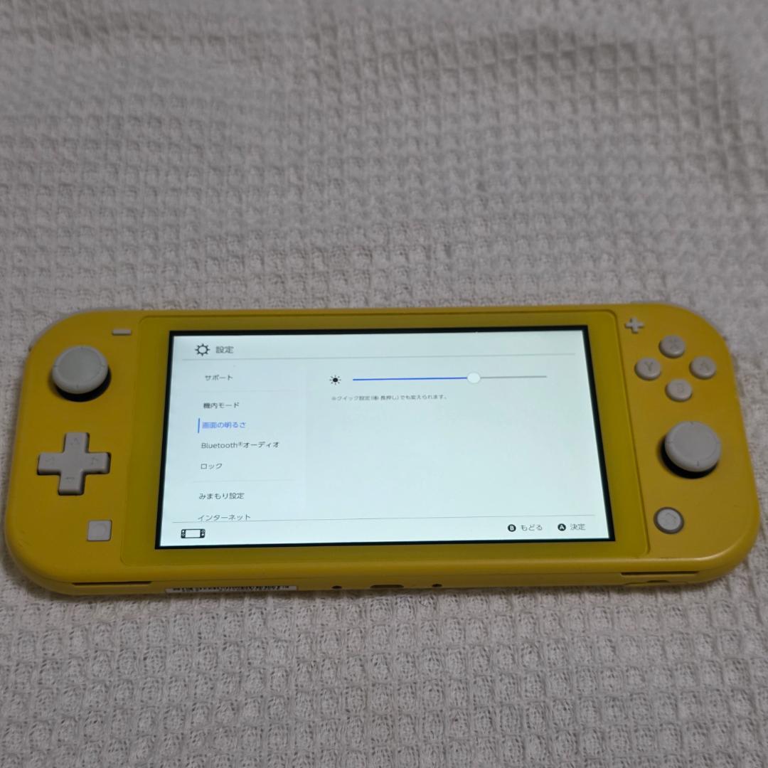Nintendo Switch Lite イエロー【ジャンク】 箱無し