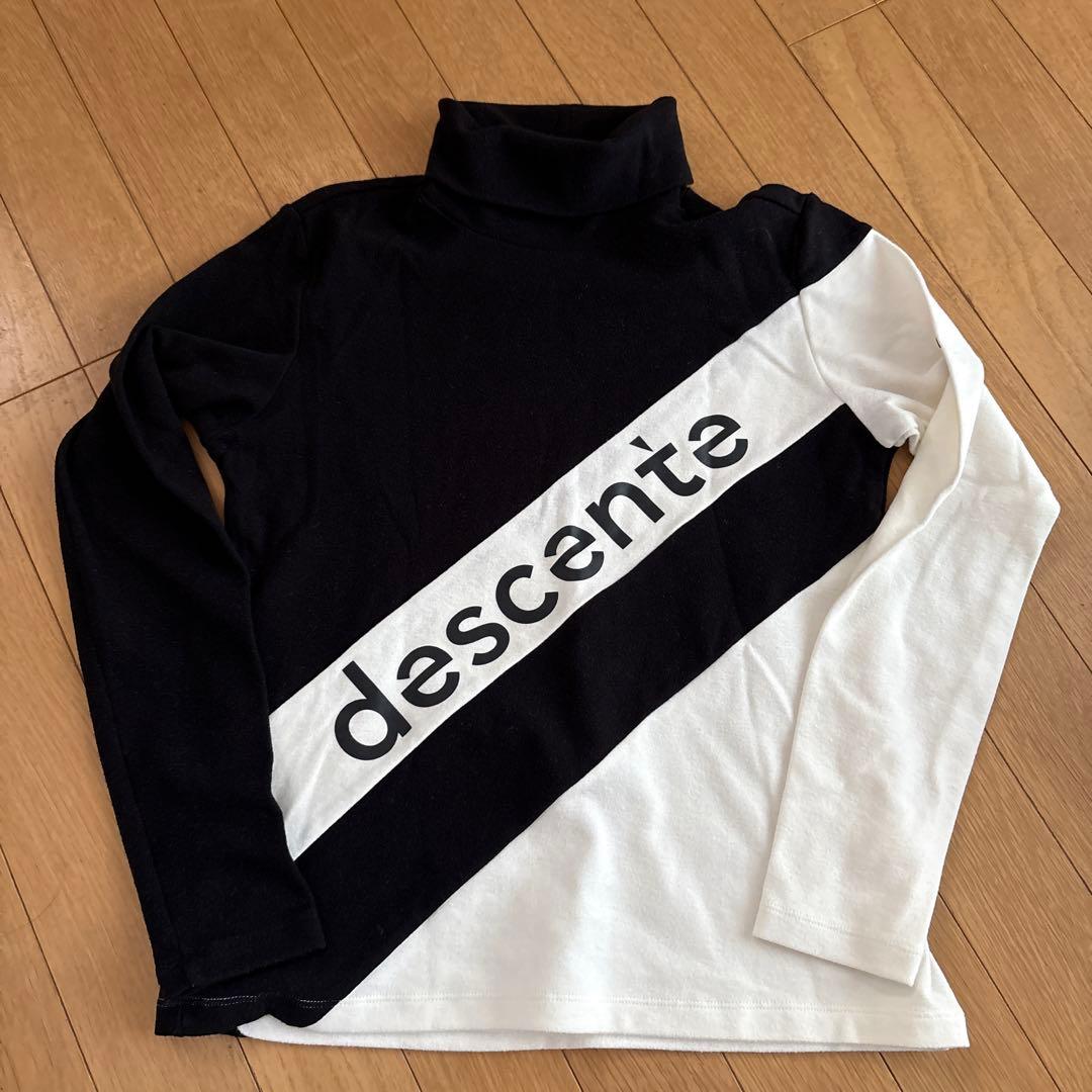 DESCENTE GOLF タートルネック長袖シャツ