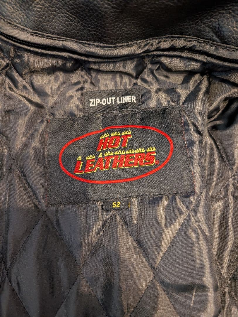 売り切り！ ☆美品☆ HOT LEATHERS レザージャケット 大きいサイズ